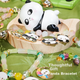 Браслет з бісеру Huangen Panda, ювелірні вироби ручної роботи, іграшка для дітей, дівчаток віком 4-6 та 7-10 років, подарунок на день народження 12 років - изображение 6