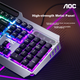 Клавиатура механическая проводная AOC KB122 Backlit USB White - изображение 7