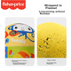 Мяч Fisher-Price игрушечный бесшумный для хлопков, эластичный, 18см, подарочный - изображение 8