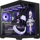 Корпус для комп'ютера Thermaltake (TT) Steel Shadow Transparent EX Seaside View, чорний (материнська плата ATX/Type-C/підтримка водяного охолодження 360 мм/10 позицій для вентиляторів/для відеокарти 4090) - изображение 2