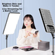 Jimantu 38W Live Streaming Fill Light, LED Studio Food Lighting, Interior Photography And Videography Flat Panel Light, Portrait Beauty Video Shooting Desktop Jewelry Face Light, Square Soft Light - изображение 5