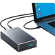 Корпус для жорсткого диска GODO SATA 2,5-дюймовий двосекційний RAID-накопичувач зовнішнього типу C USB 3.0 механічний SSD-накопичувач для настільного ноутбука - изображение 1