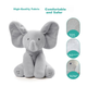Мягкая игрушка-слон Gund Phoebe, поющая, Peekaboo - изображение 4