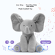 Мягкая игрушка-слон Gund Phoebe, поющая, Peekaboo - изображение 5