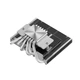 Кулер для процесора PCCOOLER RC600-67 ITX з повітряним охолодженням (нижній тиск/висота 67 мм/6 теплових трубок/вентилятор 12 см/мідна основа, нікельоване покриття/підтримка AM5 1700) - изображение 11