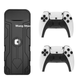 Игровая консоль Xiaobawang PSP, домашний аркадный автомат, беспроводной джойстик, файтинг для двух игроков, домашняя консоль, классическая ностальгическая игровая приставка FC, D104pro-A - изображение 7