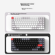 Клавиатура беспроводная JD K3Max Gateron Brown Wireless/Bluetooth/USB Space Grey - изображение 9