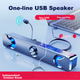 Колонки комп'ютерні Saida Bluetooth мультимедійні настільні з навушниками USB/TPC V-110 - зображення 4
