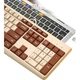 Клавиатура проводная BOW K160U USB Coffee - изображение 2
