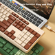 Клавиатура проводная BOW K160U USB Coffee - изображение 6