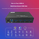 Док-хаб SIPOLAR USB3.0 з 4-портовим розгалужувачем A-4U30 (1 метр) промислового класу для ноутбуків та настільних комп'ютерів, підключає жорсткі диски, клавіатуру, мишу, зарядку, кожен порт 1A з адаптером живлення - изображение 5