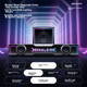 Manbuzhehuazai Halo Soundbar Max Компьютерные колонки Bluetooth 5.4 Сабвуфер Игровые настольные Длинная саундбар Проводные колонки Breakthrough Black Высококачественные домашние колонки - изображение 5
