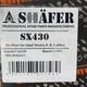 Фильтр воздушный AP057 SHAFER SX430 OPEL VECTRA A 1.6-2.0 88-> - изображение 6