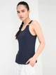 Майка женская Vero Moda 10346067 M Navy Blazer (5715871938547) - изображение 4