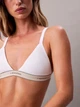 Бюстгальтер без кісточок Calvin Klein Underwear 880531696 L Білий (1159863085) - зображення 5