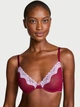 Бюстгальтер с косточками Victoria's Secret 904177119 32B Бордовый (1159863468) - изображение 1