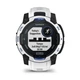 Смарт-часы Garmin Instinct 3 45mm Solar Whitestone with Whitestone/Bolt Blue Silicone Band (010-02934-03) - зображення 5