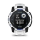 Смарт-часы Garmin Instinct 3 45mm Solar Whitestone with Whitestone/Bolt Blue Silicone Band (010-02934-03) - зображення 9