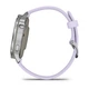 Смарт-часы Garmin Venu 4 41mm Silver Bezel with Periwinkle Silicone Band (010-03013-01) - изображение 3