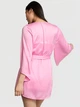Халат Victoria’s Secret GRWPINK™ Satin Robe XS/S Рожевий (27178760D) - изображение 3