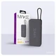 Power Bank MAKE 10000mAh 22.5W PD+QC Built-in Cable Black - зображення 2