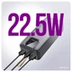 Power Bank MAKE 30000mAh 22.5W PD+QC Basic Black - зображення 8