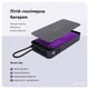 Power Bank MAKE 20000mAh 22.5W PD+QC Built-in Cable Black - зображення 10