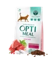 Сухий корм для дорослих котів Optimeal Adult Cat High in Veal з телятиною 700 г - зображення 1