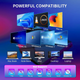 Внешний оптический CD/DVD привод Umanij USB 3.0 Type-C портативный дисковод для ноутбука ПК и MacBook Черный - изображение 6
