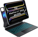 Чехол-клавиатура OMOTON Magic Keyboard для iPad Pro 11 M4 (2024) беспроводная с подсветкой и трекпадом Black - изображение 2