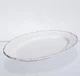 Блюдо сервировочное Yiwu Golden Pearl фарфоровое 25х17 см Белый HP-HK-C29 - изображение 2