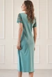 Сорочка ночная длинная Komilfo Malachite 1387L 3XL зеленый - изображение 3