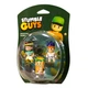 Набор фигурок Stumble Guys 3 шт Сенсей Файерфист Клеопатра Киллер - изображение 1