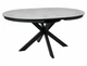 Стол PORTO CERAMIC 120(160)*120 бежевый TAJ MAHAL/черный - изображение 4
