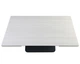 Стол OVIDIO CERAMIC 160(240)*90 белый дуб/черный каркас - изображение 4