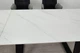 Стол BERNARD CERAMIC 140(200)*90 белый мат/черный - изображение 7