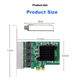 FLYBISH NA8111-T4 PCIE Гигабитная четырехпортовая сетевая карта для настольных компьютеров, внутренняя 4-портовая проводная сетевая карта, программный маршрутизатор, агрегация пакетов, чип RTL8111GN - изображение 5