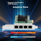 FLYBISH NA8111H-T4, четырехпортовая гигабитная сетевая карта, интерфейс PCIe X1, чип RTL8111H, скорость передачи данных 1000 Мбит/с, программный маршрутизатор агрегации. - изображение 6
