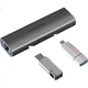 Док-станция расширения Lenovo Yinengzhe Type-C, адаптер Gigabit Ethernet, сетевой кабель-конвертер, разветвитель, универсальный USB-адаптер для компьютеров, ноутбуков и настольных компьютеров Lenovo. - изображение 1