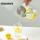 Стеклянный кувшин GLASSLOCK из боросиликатного стекла, термостойкий, 1000 мл - изображение 4