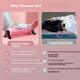 Массажный ролик Langwei Support Foam Roller, ролик для расслабления мышц, массажный ролик, колонна для фитнеса и йоги для похудения ног, Spiked Club - изображение 7