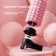 Массажный ролик Langwei Support Foam Roller, ролик для расслабления мышц, массажный ролик, колонна для фитнеса и йоги для похудения ног, Spiked Club - изображение 8