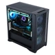 Корпус для настільного комп'ютера SAMA Pingtouge M9 Black M-ATX, скляна бічна панель / переднє сітчасте охолодження / підтримка водяного охолодження 360 мм / стандартний порт Type-C / тристоронній пилозахист - изображение 6
