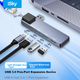 Адаптер Isky USB 3.0 — Gigabit Ethernet, док-станция-разветвитель, прямое подключение с левой стороны, подходит для ноутбуков и настольных компьютеров, сетевой кабельный адаптер RJ45. - изображение 4