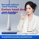 Швабра BAOJIAJIE Oukecotton 32см с мягкой хлопковой насадкой, без ручного мытья, набор 2 шт - изображение 4