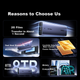 Корпус для зовнішнього SSD-накопичувача UGREEN M.2 NVMe/SATA з двома протоколами 20 Гбіт/с, сумісний з ноутбуками, настільними комп'ютерами та телефонами Apple 17, портативний корпус для зовнішнього SSD-накопичувача 55150 - зображення 4