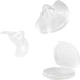 Medela Breast Shield, Захист для сосків, Протижувальні прокладки для годування, Ультратонкі накладки для грудей великого розміру (2 шт. у упаковці) - изображение 1