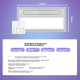 Вбудований обігрівач для ванної кімнати YOUPON з теплим повітрям, освітленням та витяжним вентилятором, подвійним двигуном, очищенням та осушенням широкої площі DZ023 - зображення 12