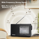 Радио Newmine BT526 для пожилых, мини-динамик, FM, перезаряжаемое - изображение 8