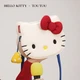 Рюкзак Toutou Hello Kitty Underarm KT Cat, милый подарок на день рождения для девочек, на День защиты детей, 1 июня, для студенток. - изображение 9